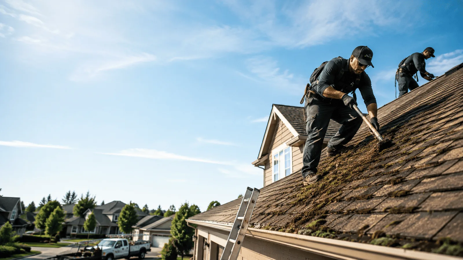 Roof Moss Removal in Spencer, TN near me